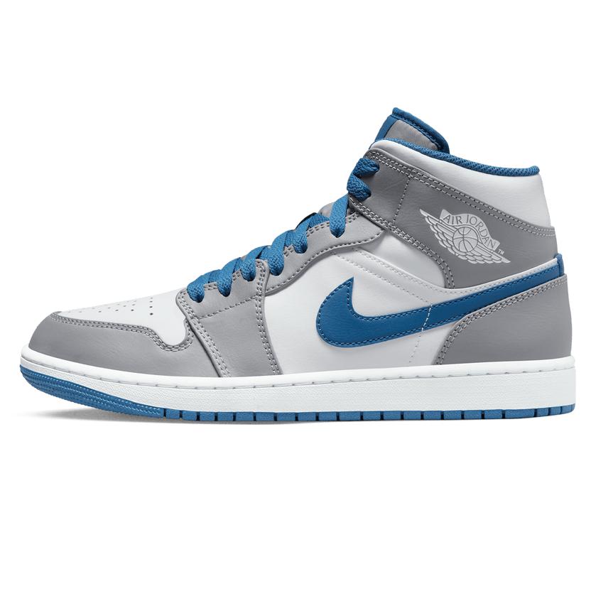 Air Jordan 1 Mid University Blue Grey - Hypedfam