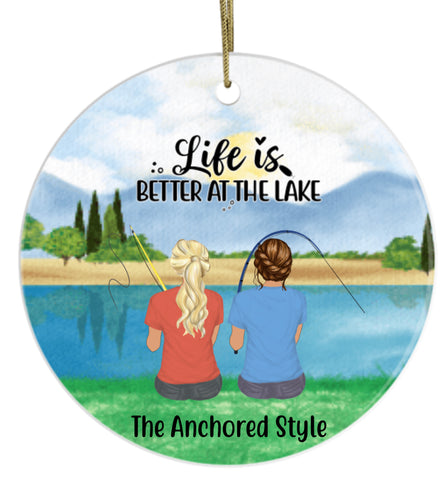 Personalized Fishing Ornament