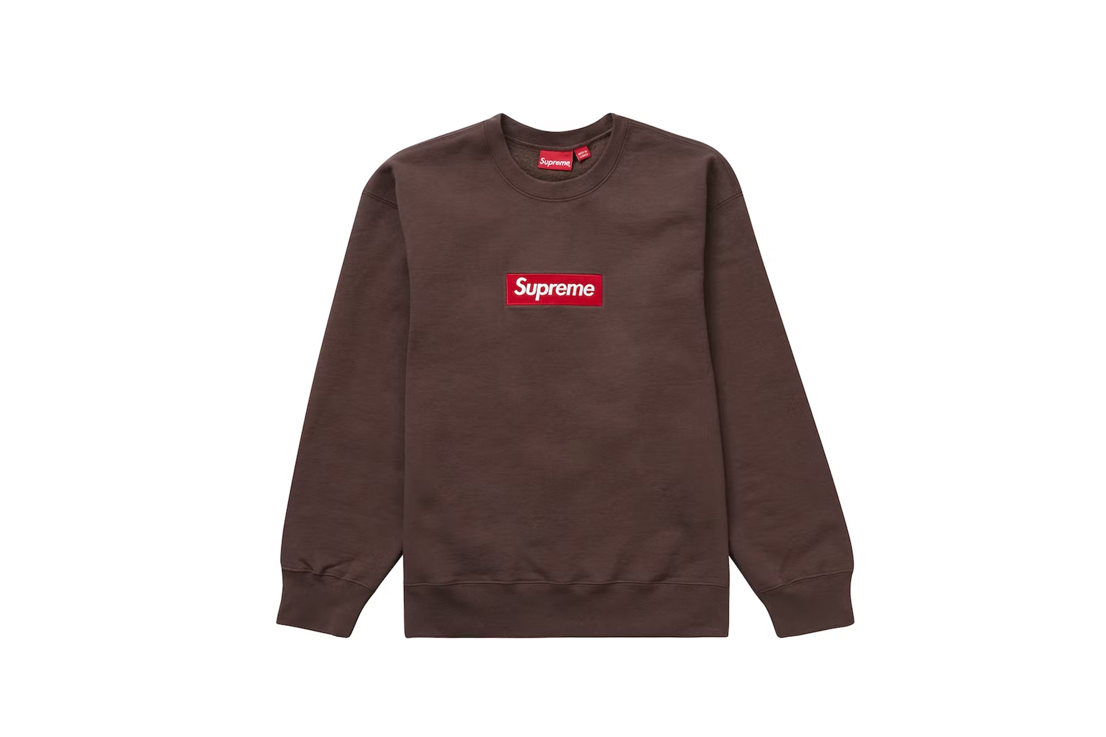 DropsByJay on X: Supreme FW22 Box Logo Crewneck Sweatshirt Your first look  at the Box Logo Crewneck Sweatshirt/Beanie which is expected to drop this  coming December. New set of colors to choose