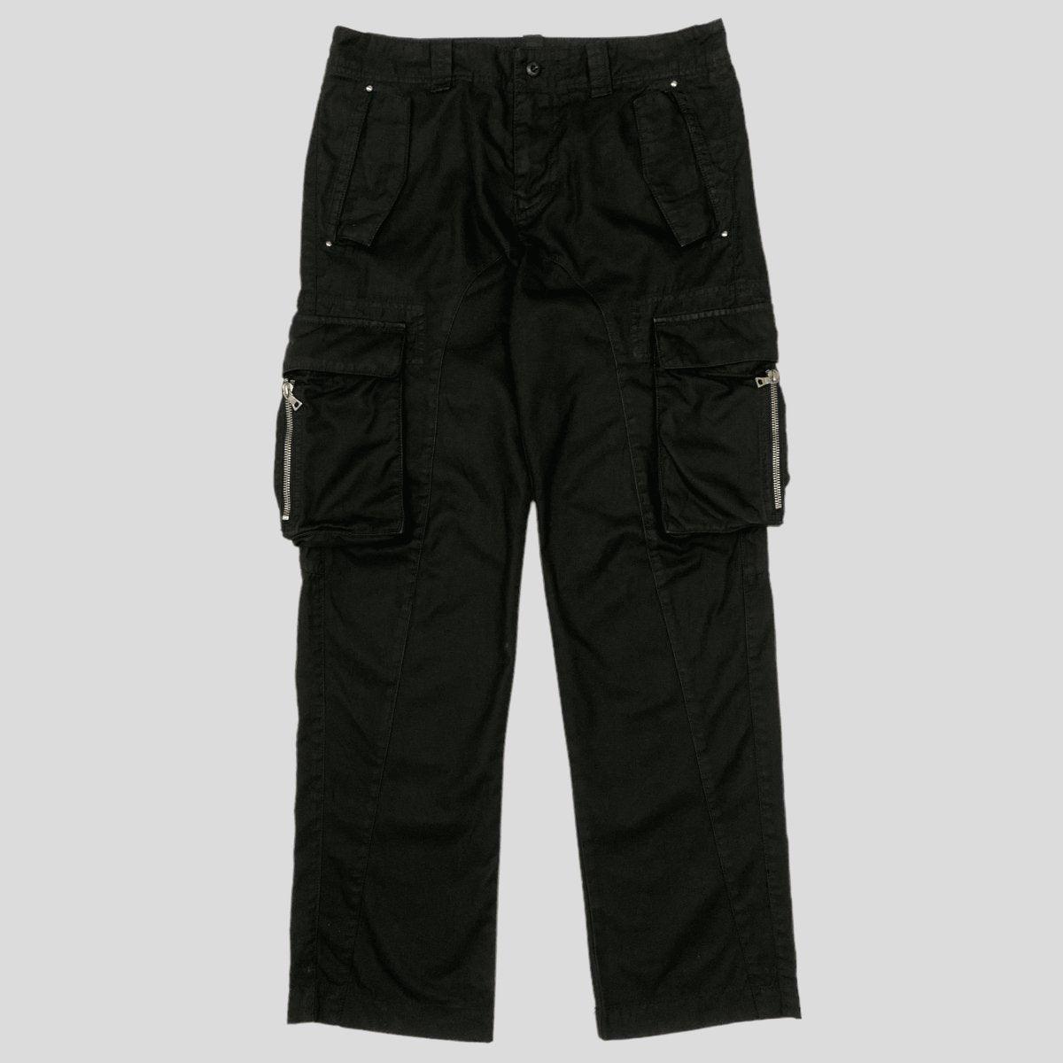 00’s Exposed Metal Zipper Panelled Cargo’s - 32