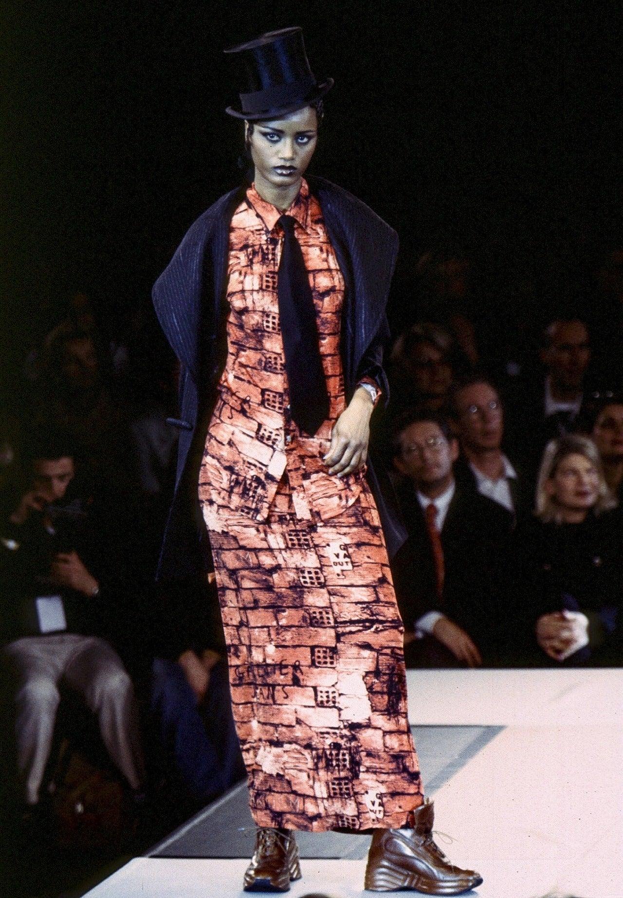 AW 1997 Jean Paul Gaultier Fight Racism coat