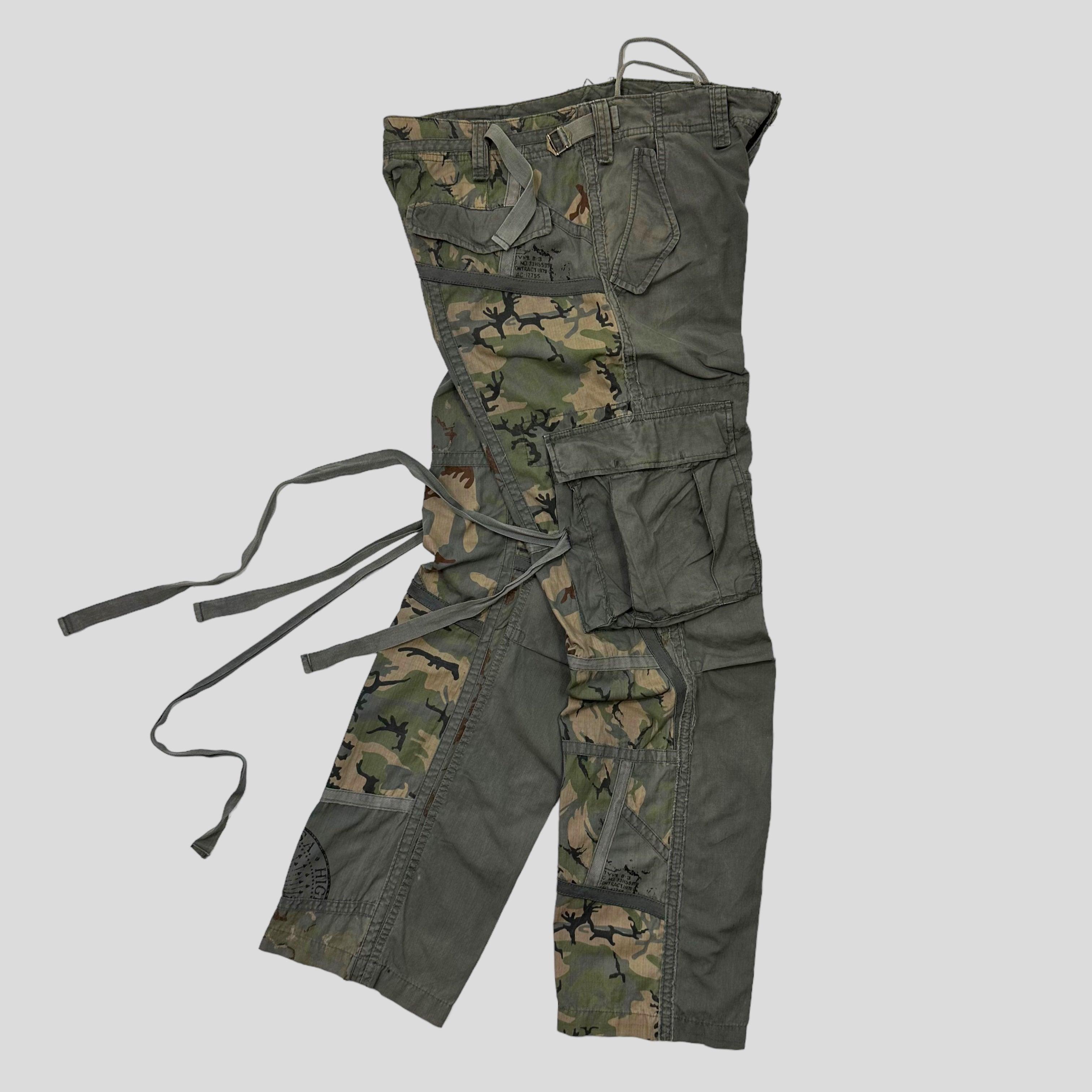 Avirex 00âs Split Camo Ripstop Bondage Cargoâs - 32