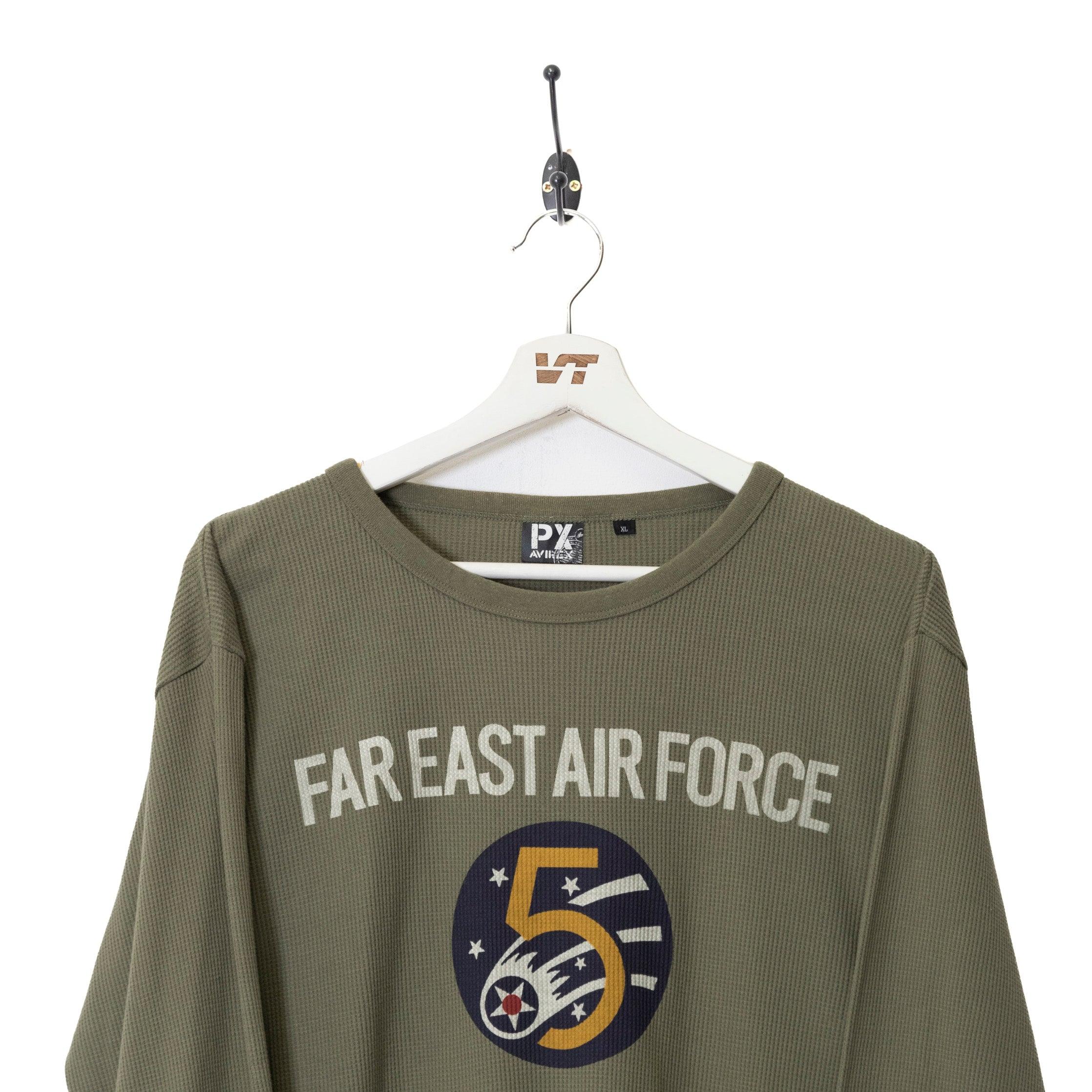 Avirex Far East Air Force Ribbed LS Tee