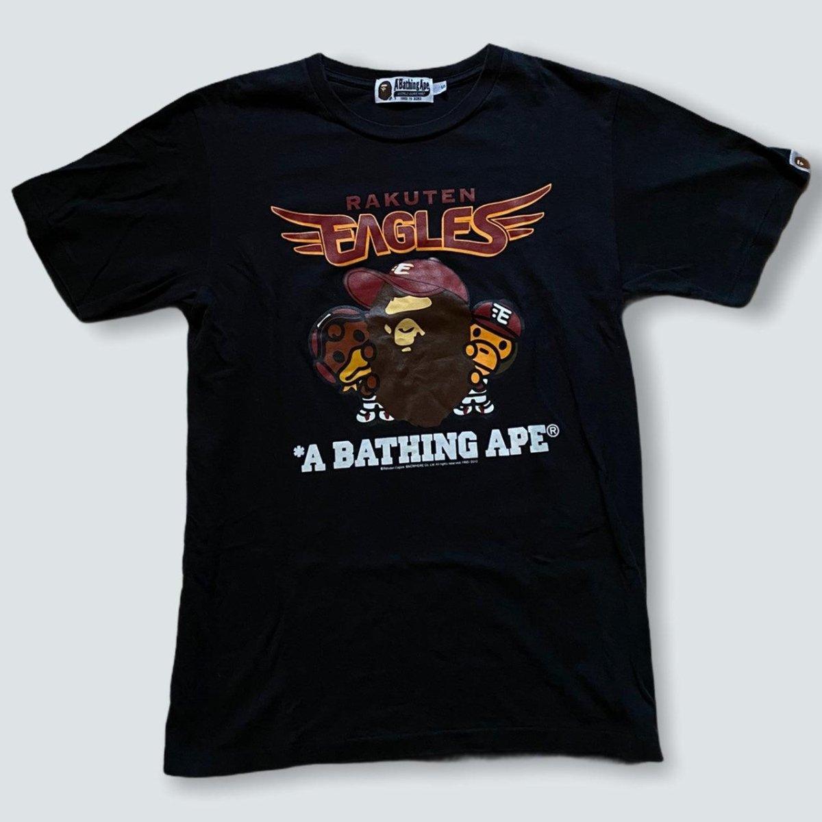 A Bathing Ape rakuten eagles bape tee (S)