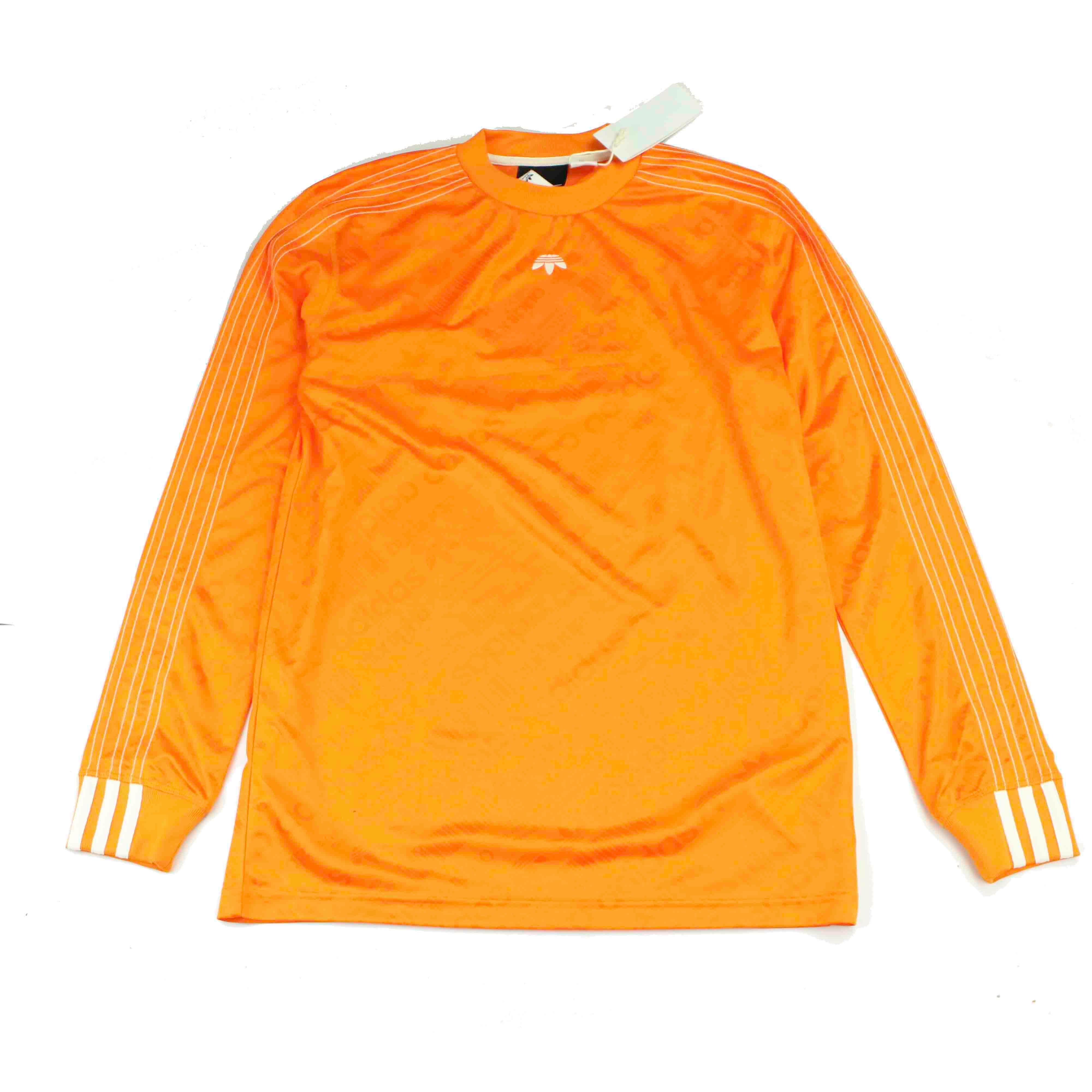 ADIDAS X ALEXANDER WANG LONG SLEEVE SOCCER TEE  (S)