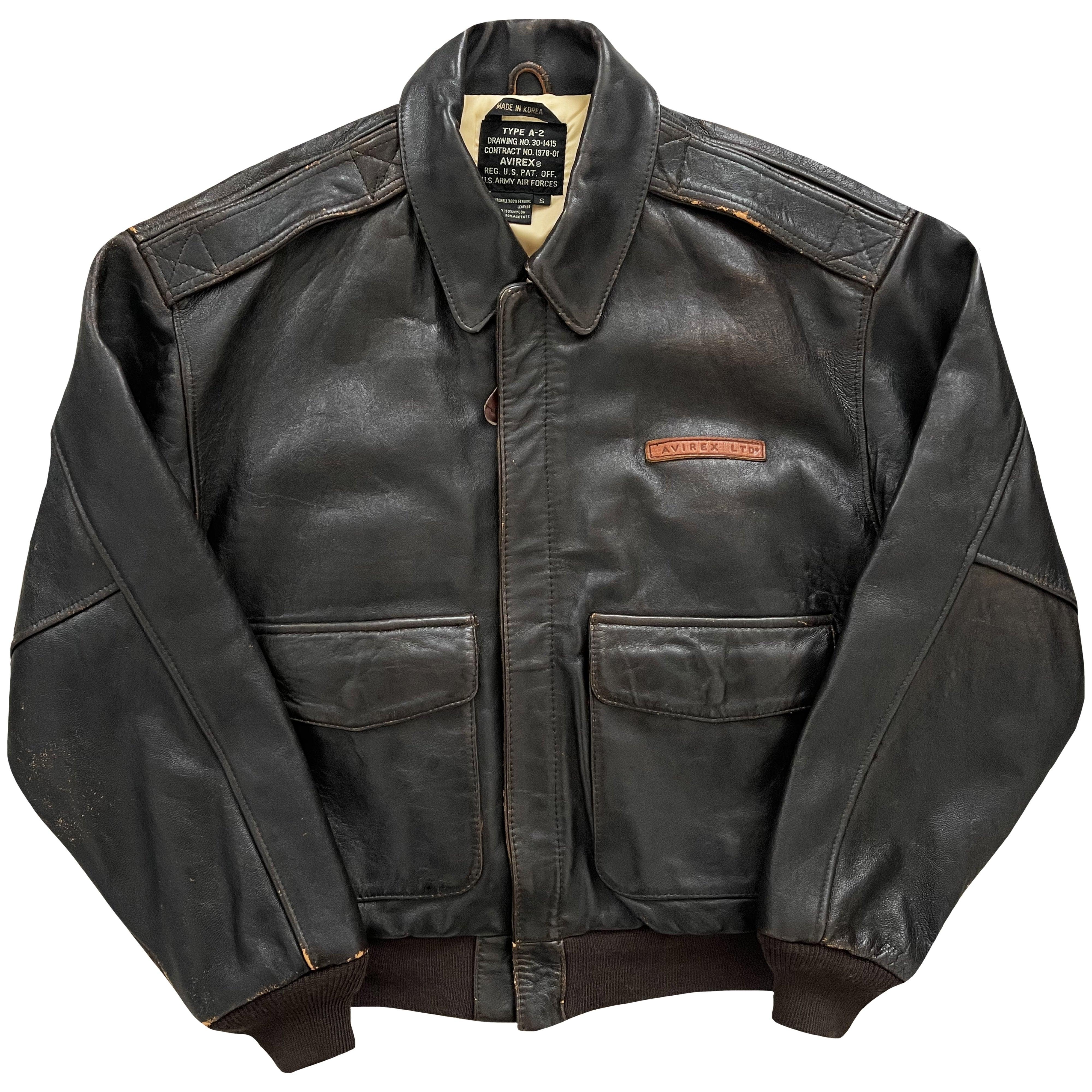 Avirex Leather Flight Jacket