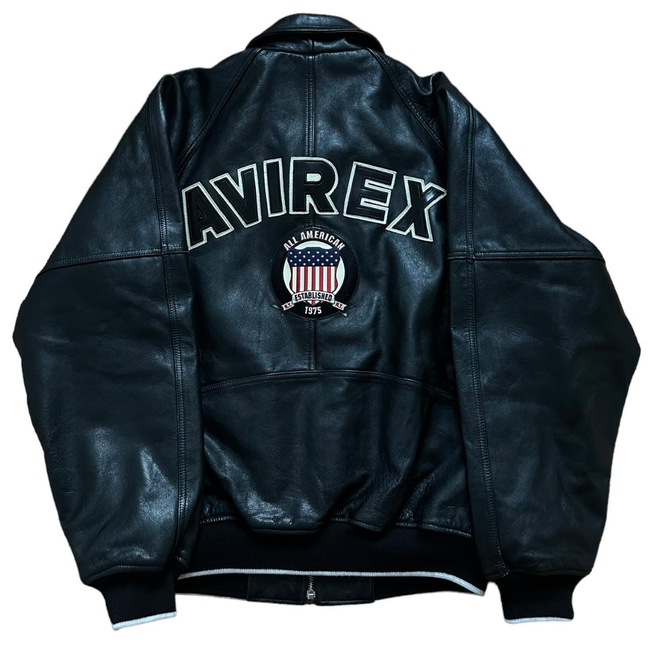 Avirex Leather Varsity Jacket