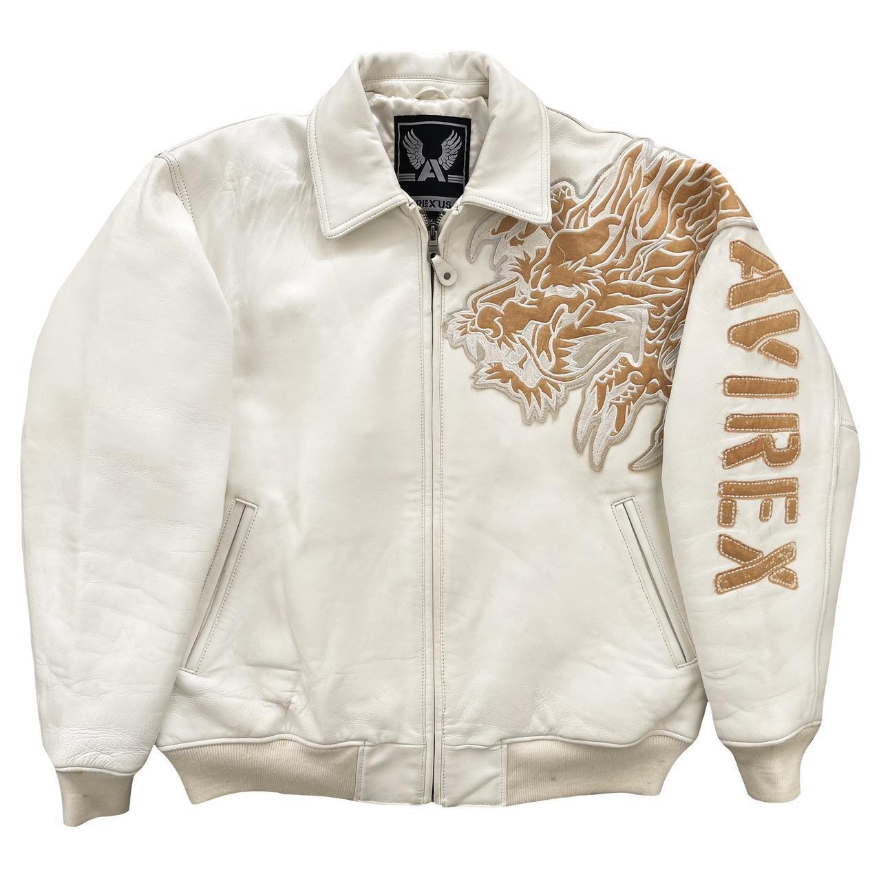 Avirex Leather Varsity Jacket