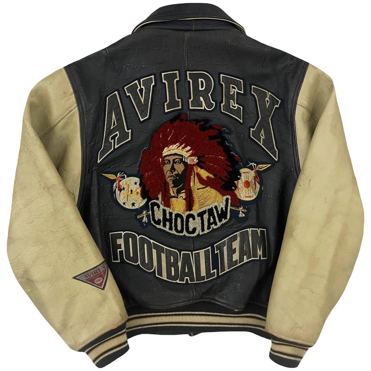 Avirex Leather Varsity Jacket