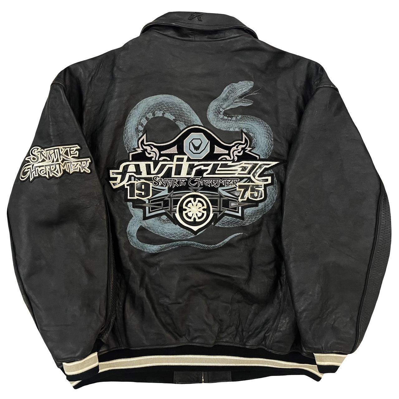 Avirex Leather Varsity Jacket