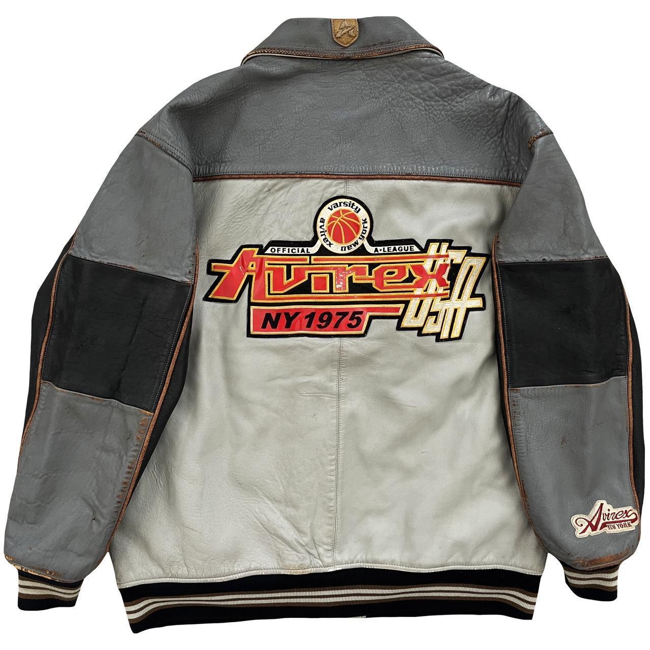 Avirex Leather Varsity Jacket