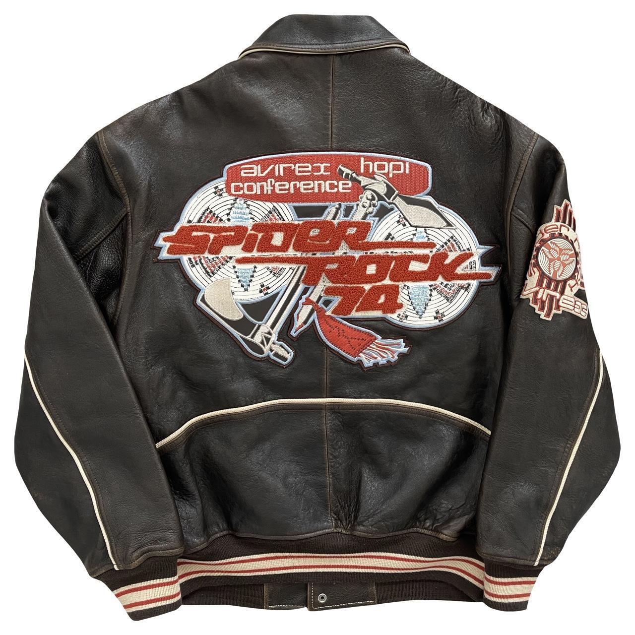 Avirex Leather Varsity Jacket