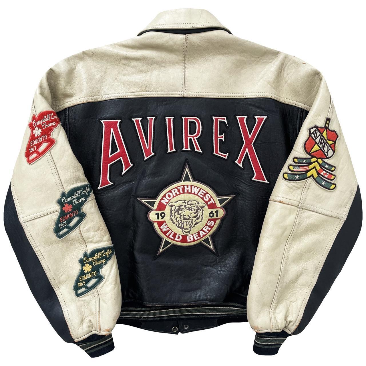 Avirex Leather Varsity Jacket