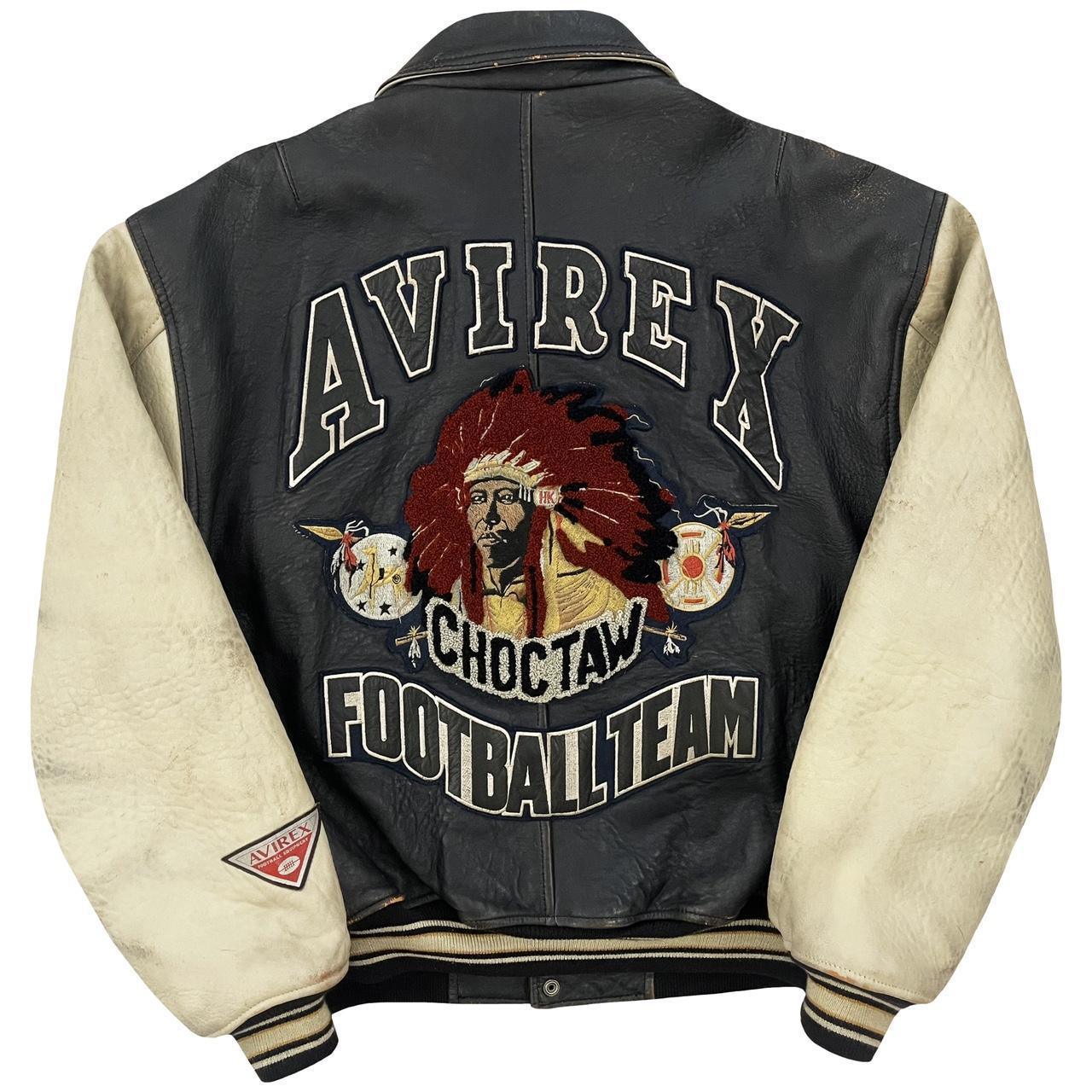 Avirex Leather Varsity Jacket