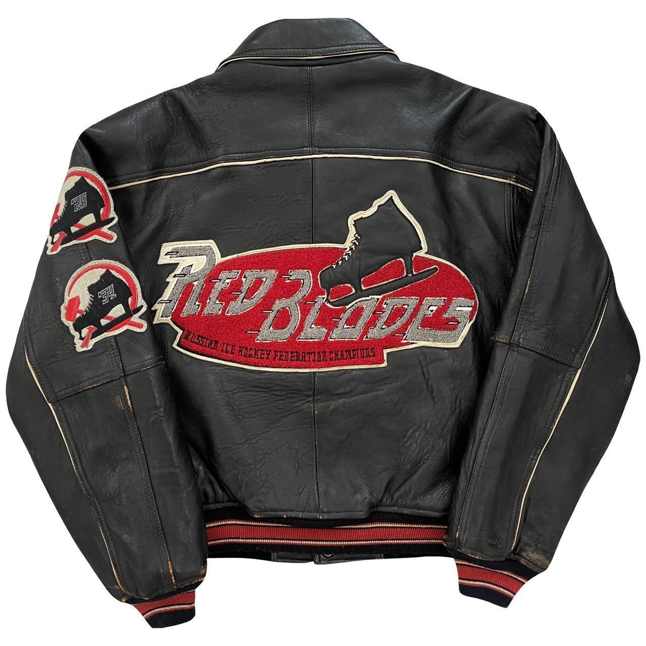 Avirex Leather Varsity Jacket