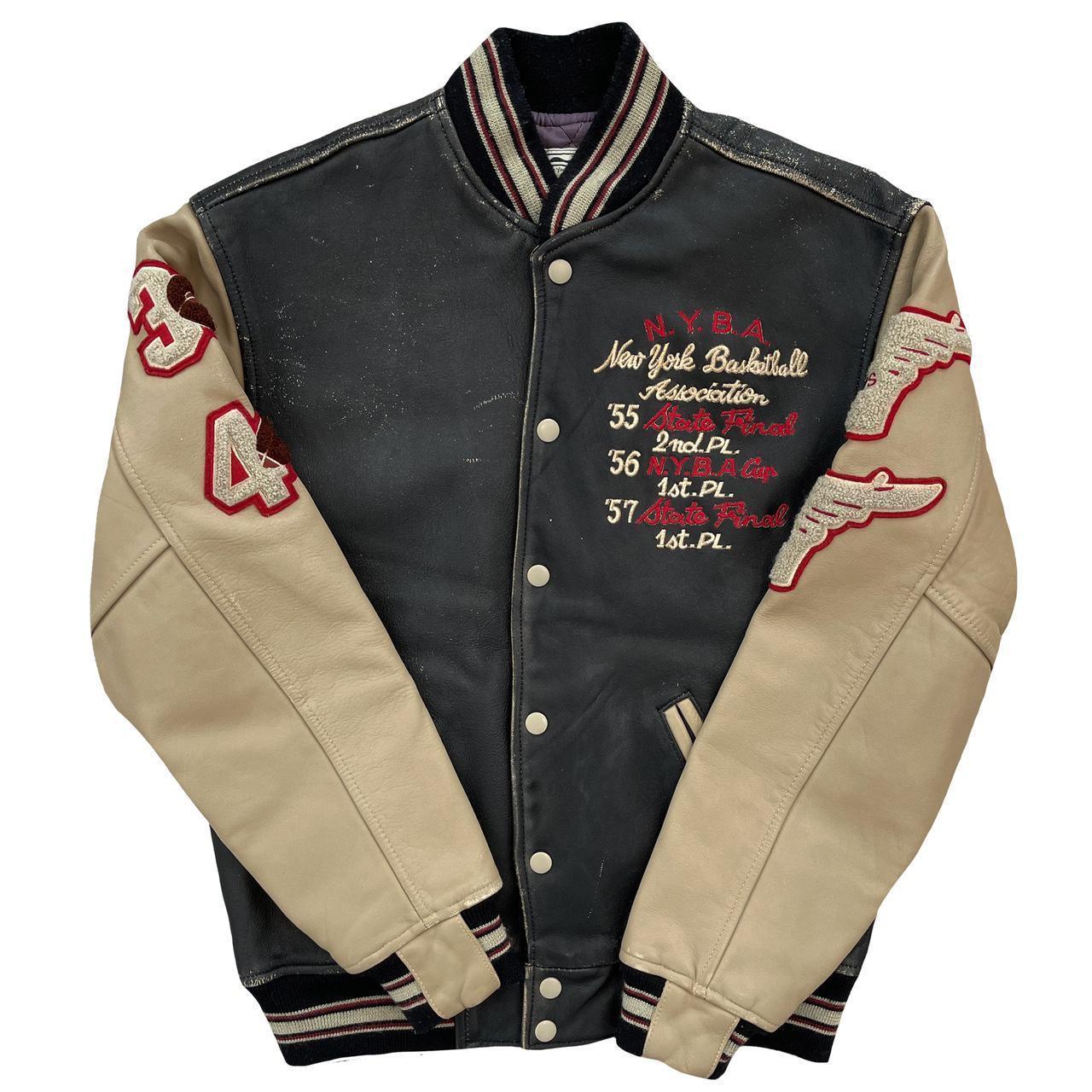 Avirex Leather Varsity Jacket