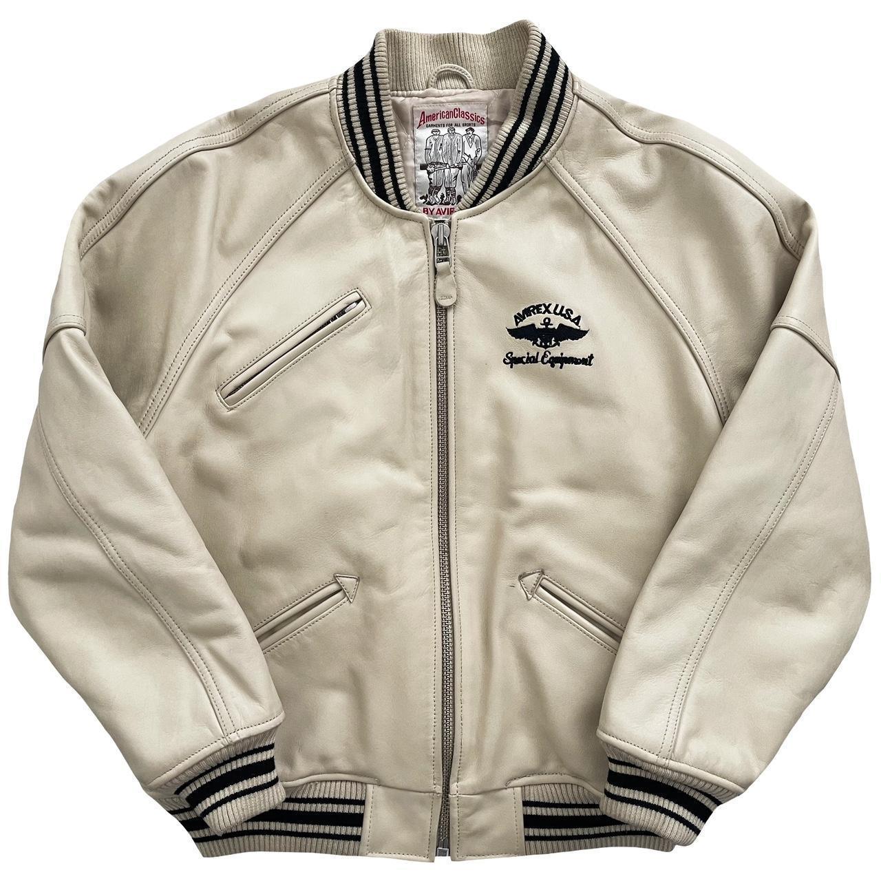 Avirex Leather Varsity Jacket