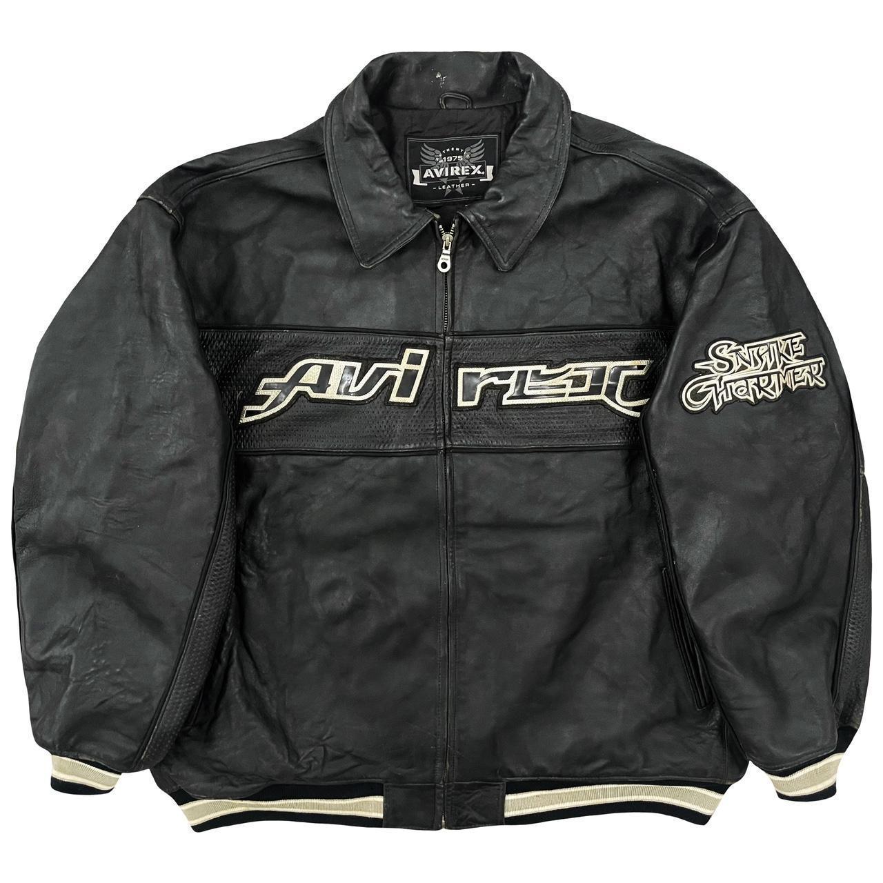 Avirex Leather Varsity Jacket