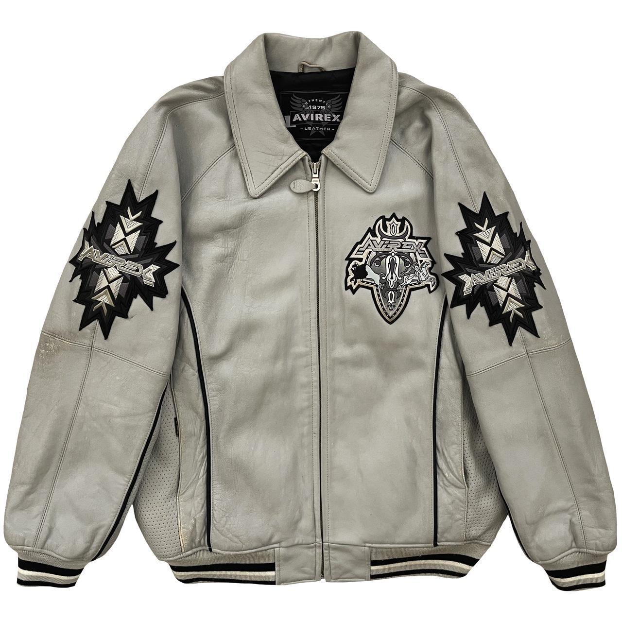 Avirex Leather Varsity Jacket