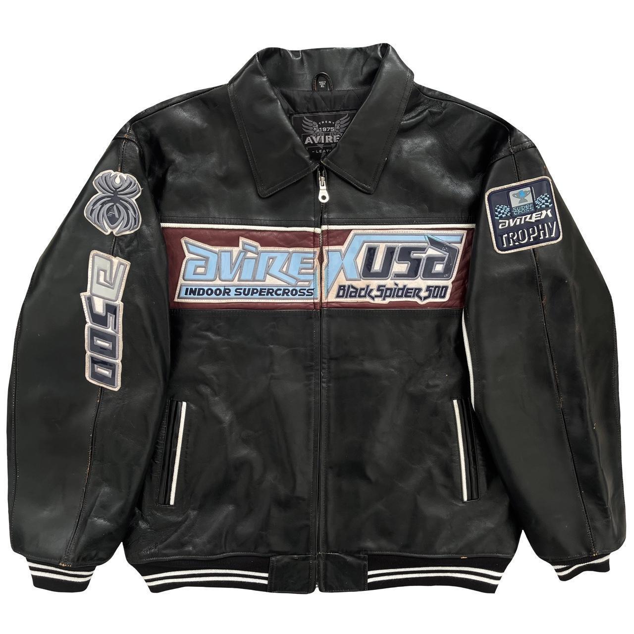 Avirex Leather Varsity Jacket