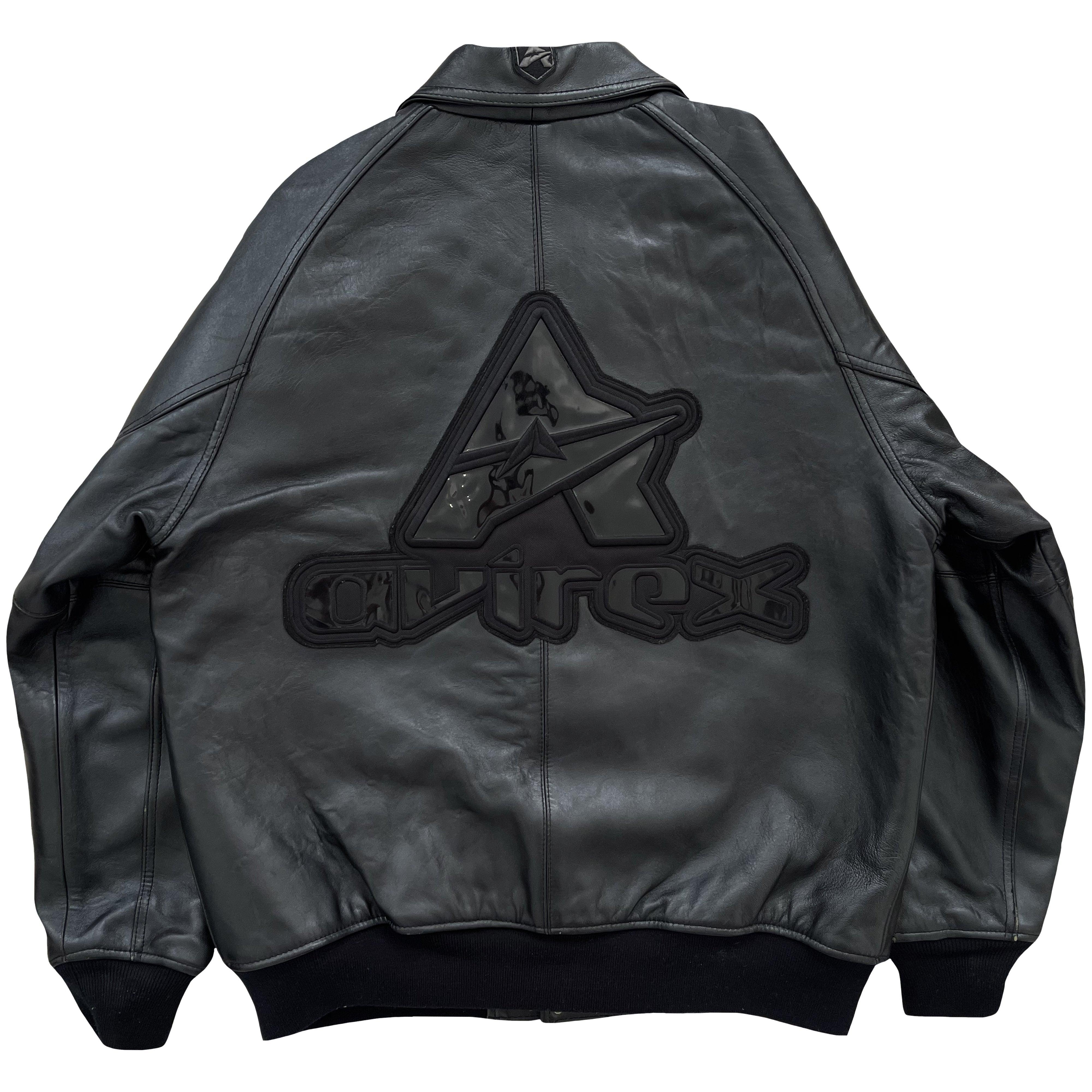 Avirex Leather Varsity Jacket