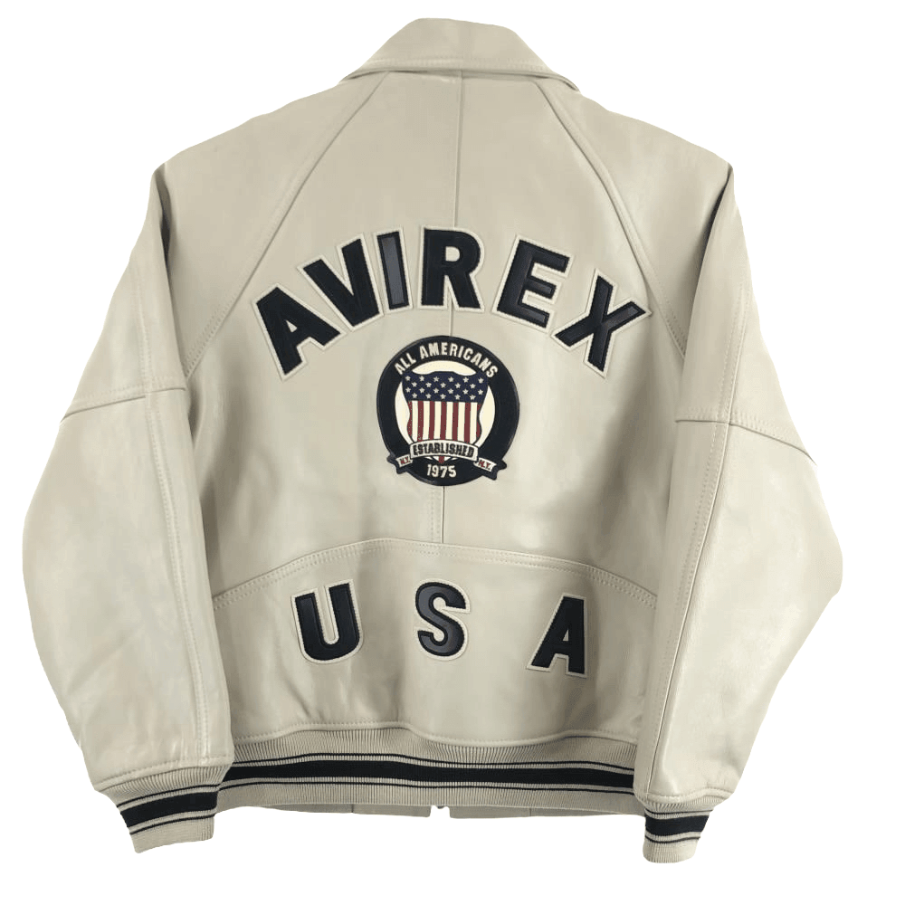 Avirex Leather Varsity Jacket