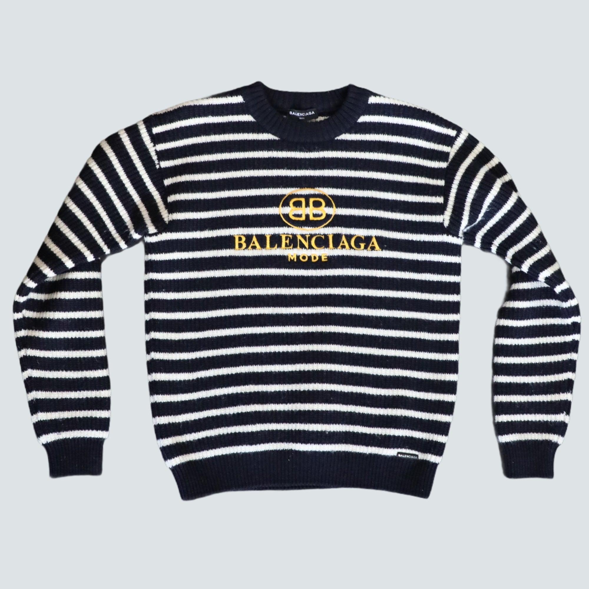 Balenciaga Striped Knitwear jumper (M)