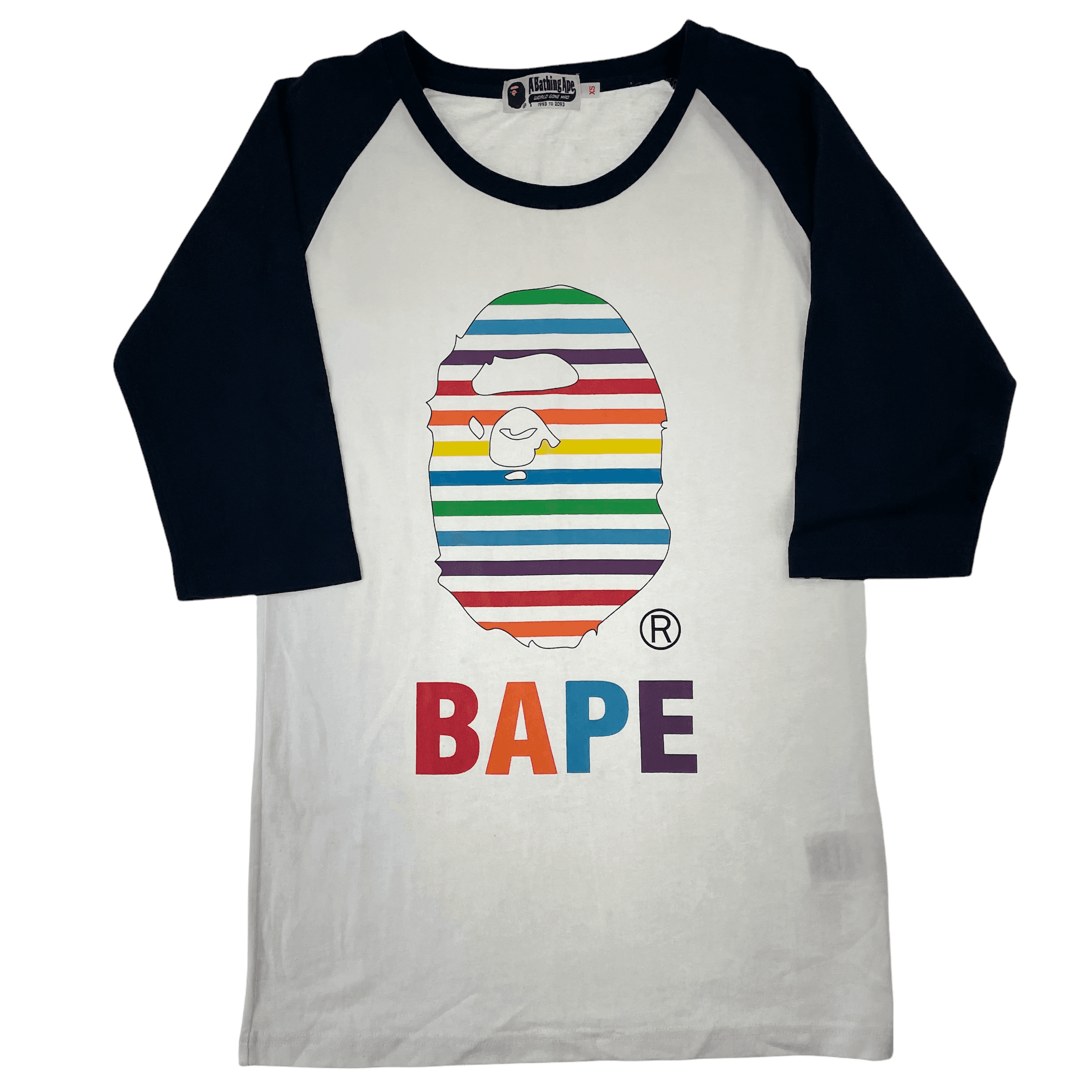 Bape logo t shirt women’s size XS