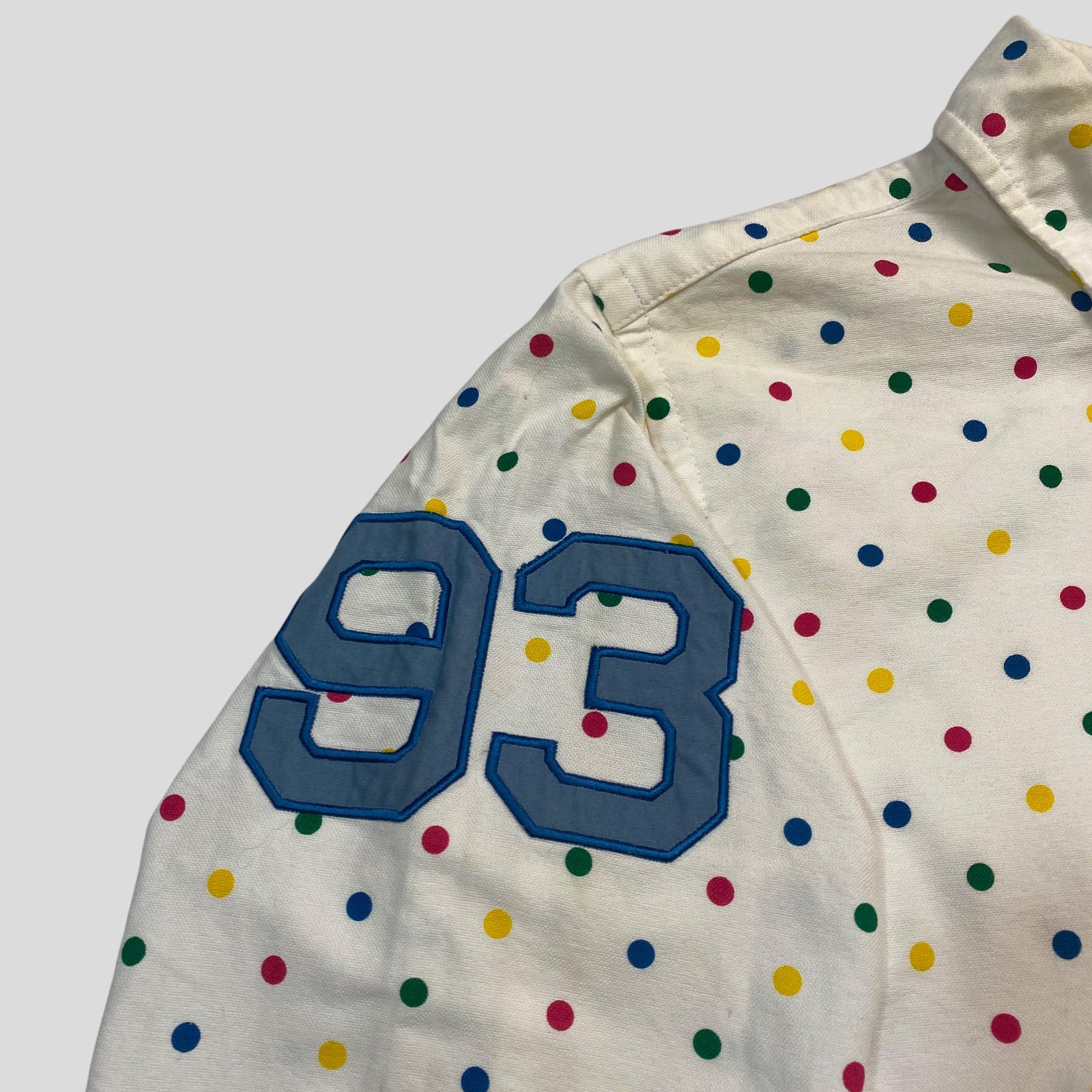 Bape Polka Dot Button Down Shirt - Wmns 8