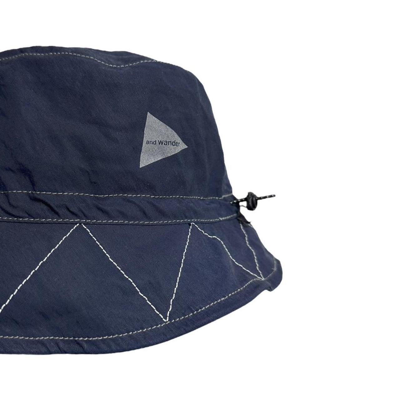 And Wander Reflective Stitch Bucket Hat