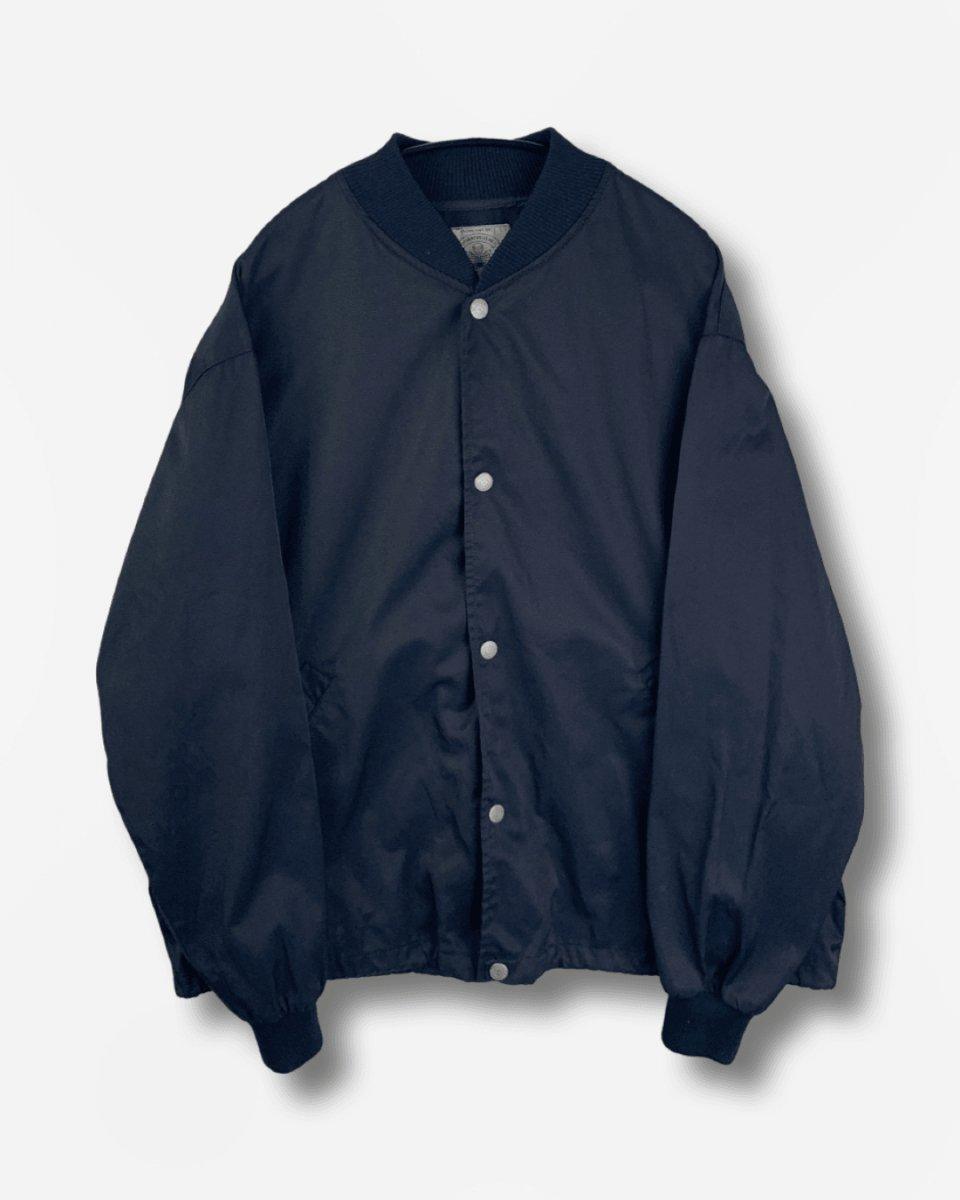 (L-XL) Armani 1990s Nylon Collegiate Bomber