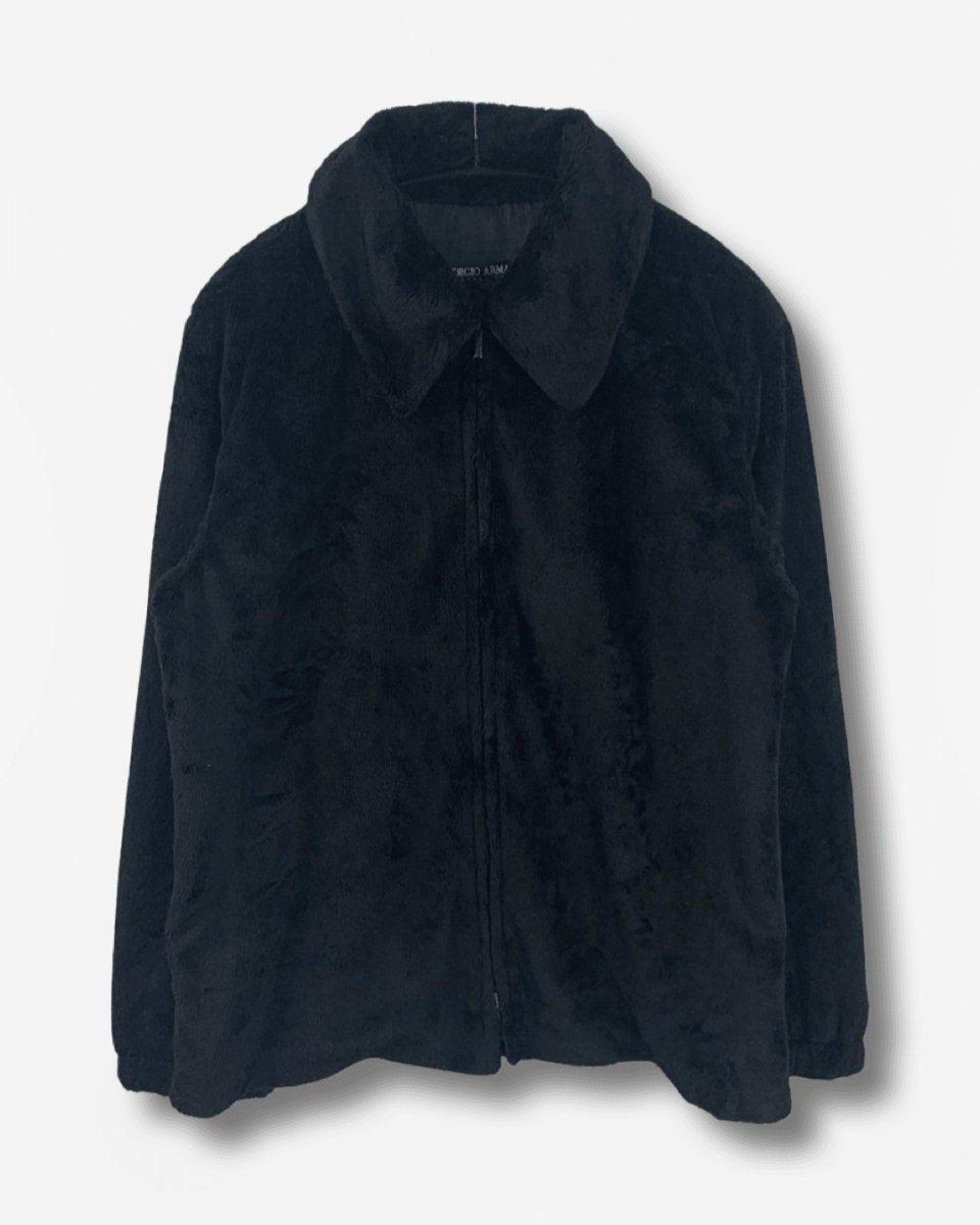 (S-M) Giorgio Armani Mainline 1990s Faux Fur Blouson