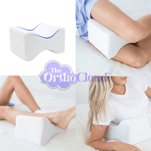 Memory Foam Contour Knee Pillow Leg Support for Side Sleeping