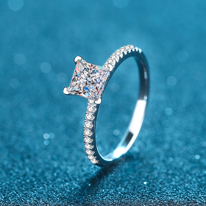 $6500 Tiffany & Co. Lucida Platinum H VVS2 .52ct Diamond Engagement Ring  3.5 | eBay