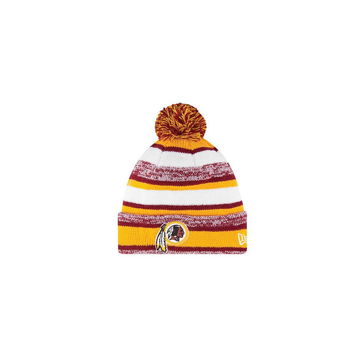 NEW ERA NFL Washington Red Skins On Field Sport Knit Beanie