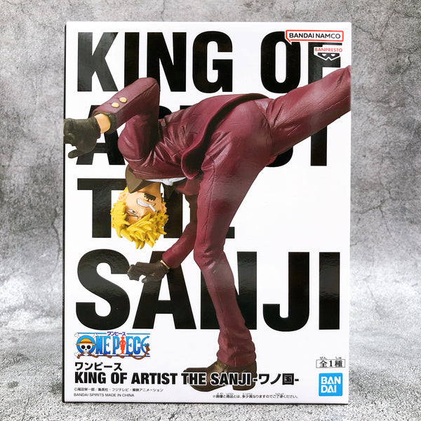 AUG199176 - ONE PIECE BATTLE RECORD COLLECTION SANJI FIG