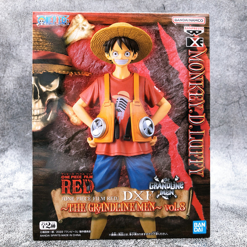 ワンピース ONE PIECE DXF MEN THE GRANDLINE vol.8 ルフィ FILM RED