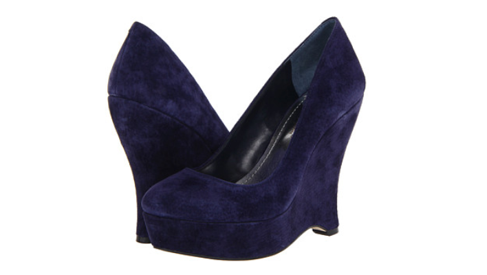 suede wedge shoes