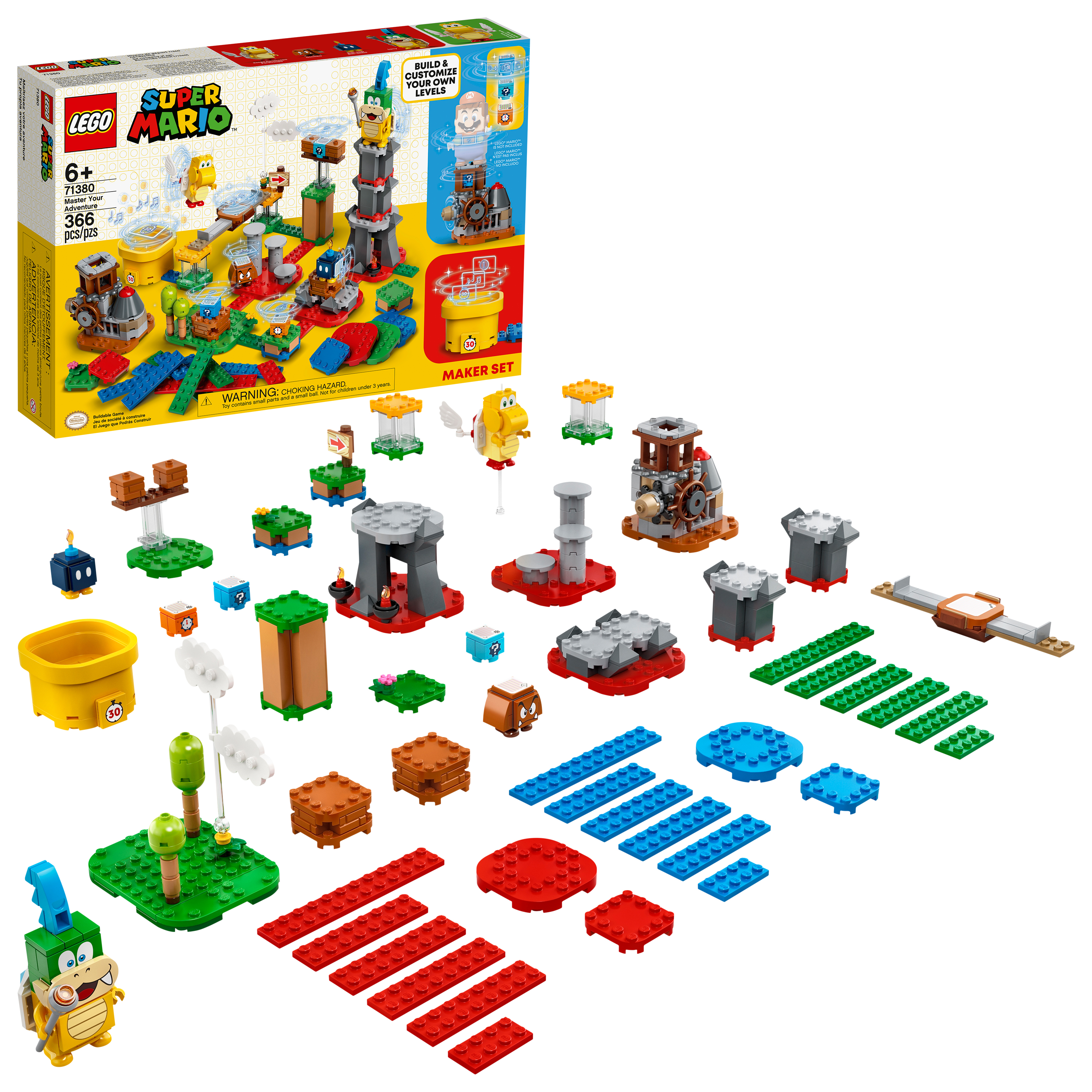 71380 Master Your Adventure - Maker Set, New - Missing Box (all Bags Sealed Inside White Box)