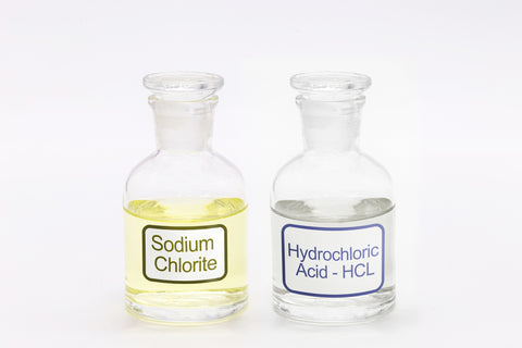 Sodium Chlorite + Hydrochloric Acid = MMS