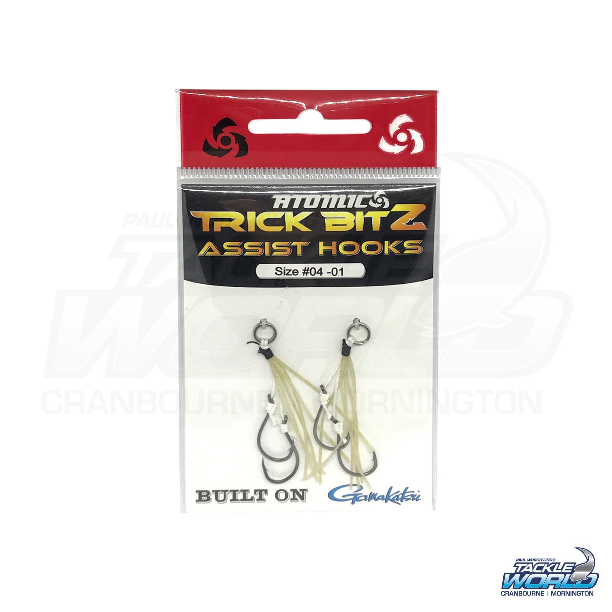 Atomic Trick Bitz Assist Hooks | Tackle World Cranbourne ...