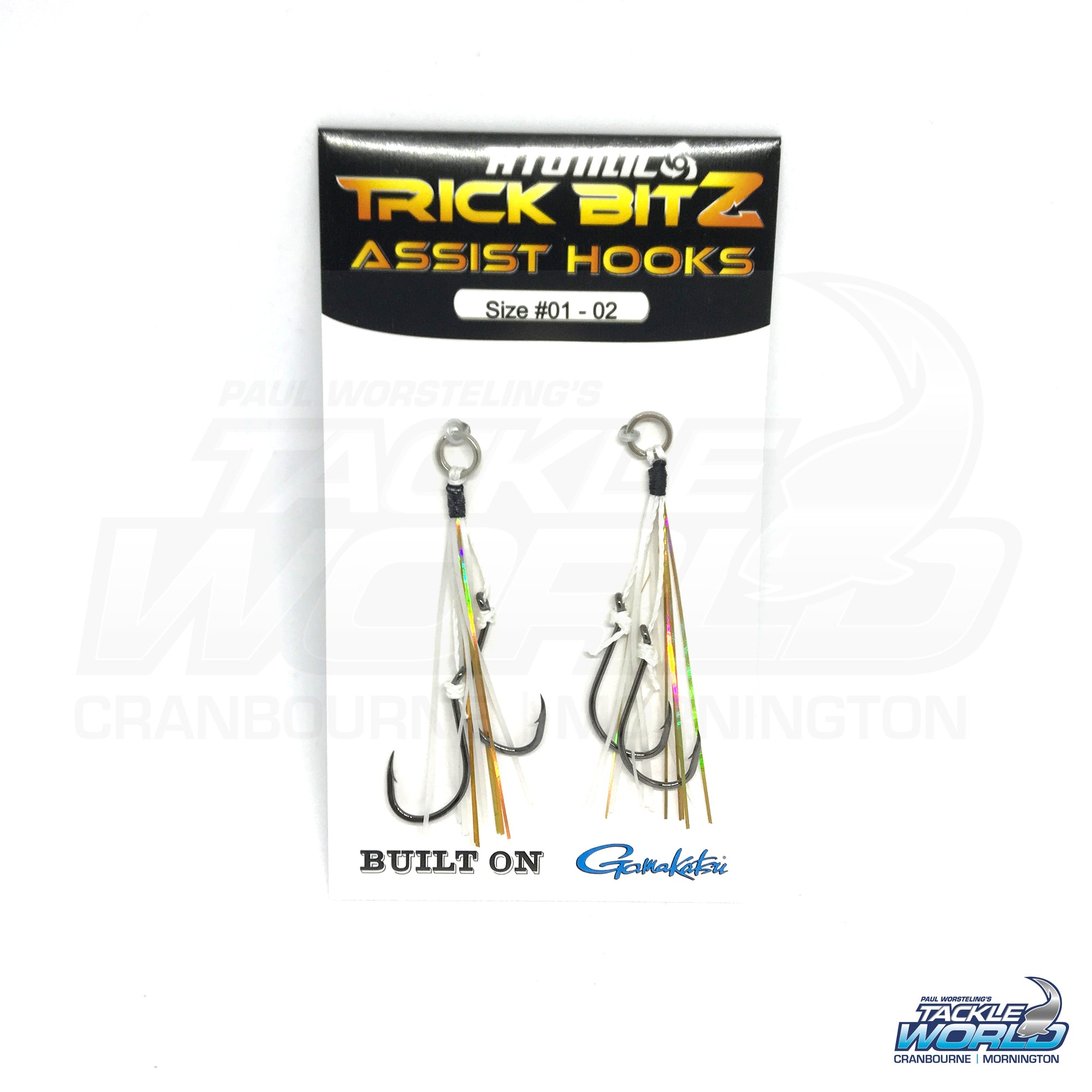 Atomic Trick Bitz Assist Hooks | Tackle World Cranbourne ...