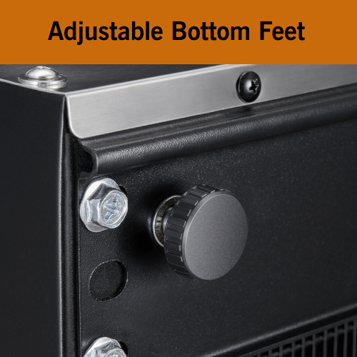 adjustable bottom feet