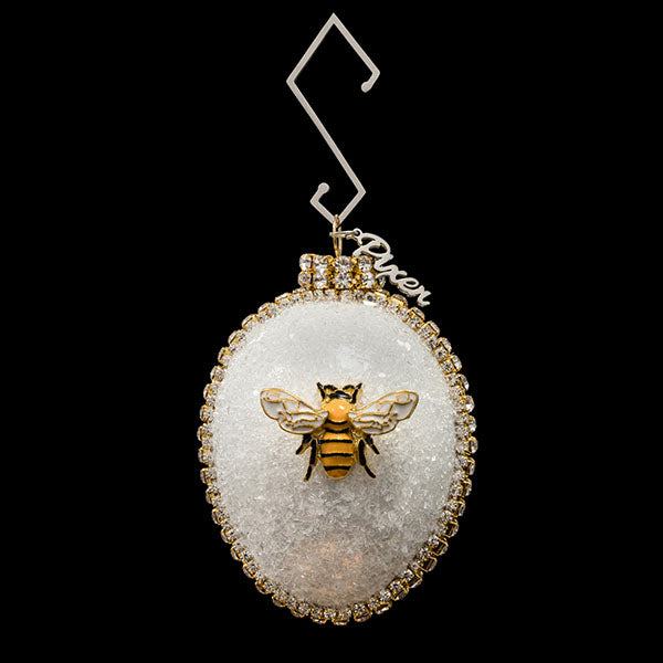 Pixen Christmas Hook with Bee Ornament