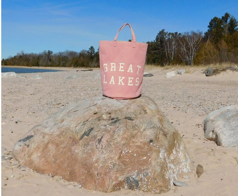 Picture of Big Beach Bag- Great Lakes- By Color