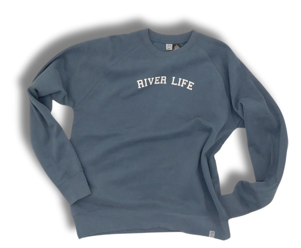 Picture of 609 Crewneck- Deep Water- River