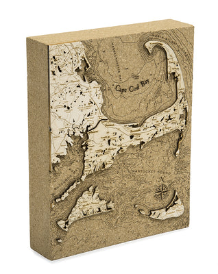 Picture of Cork Desk Map-Cape Cod & Islands