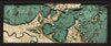 Picture of New Orleans, Louisiana 3-D Nautical Wood Chart, Medium, 13.5" x 31" (M.A.P. $258)