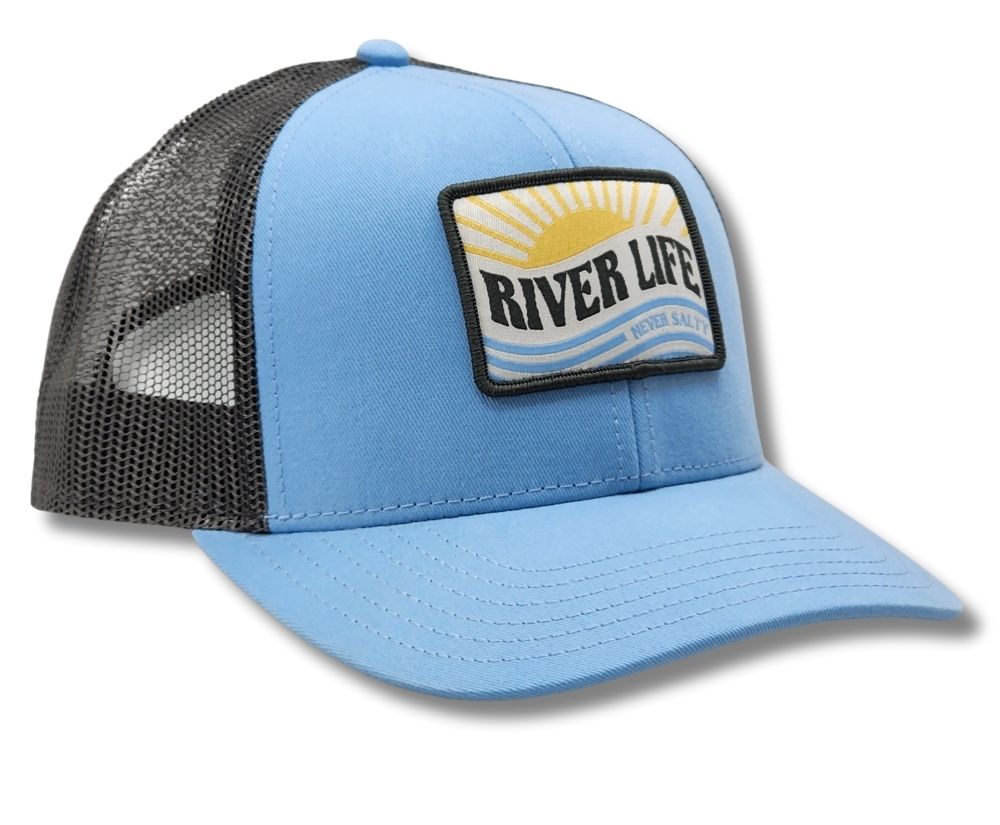 Picture of TR Trucker Cap- Blue/Grey- River