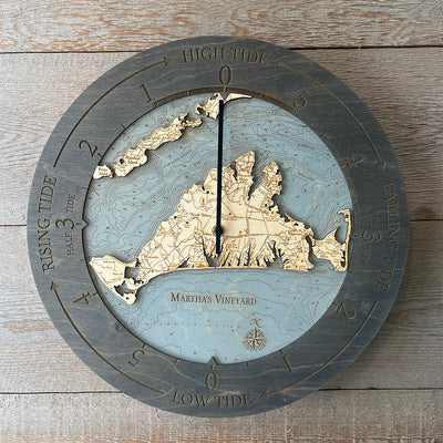 Picture of Martha's Vineyard Tide Clock, 16.50" Diameter (M.A.P. $74)